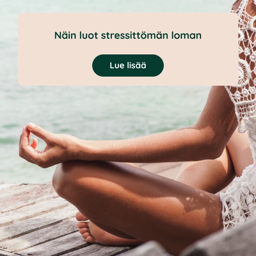 Artikkeli: N�in luot stressitt�m�n loman