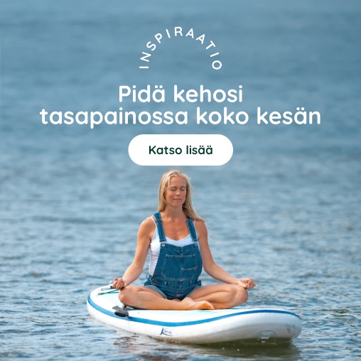 Inspiraatio: pid� kehosi tasapainossa koko kes�n