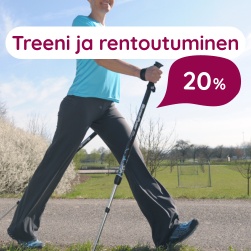 Treeni ja rentoutuminen 20 %