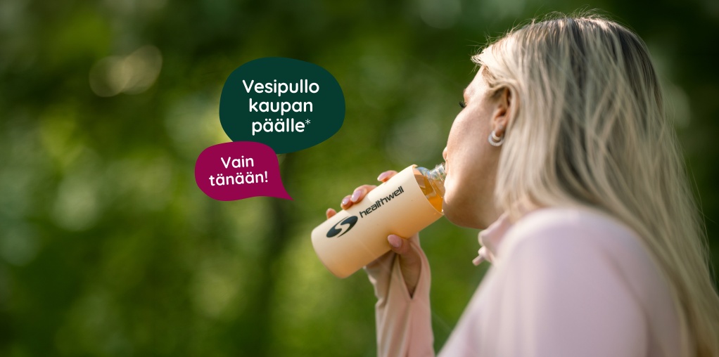 Vain t�n��n! Vesipullo kaupan p��lle*